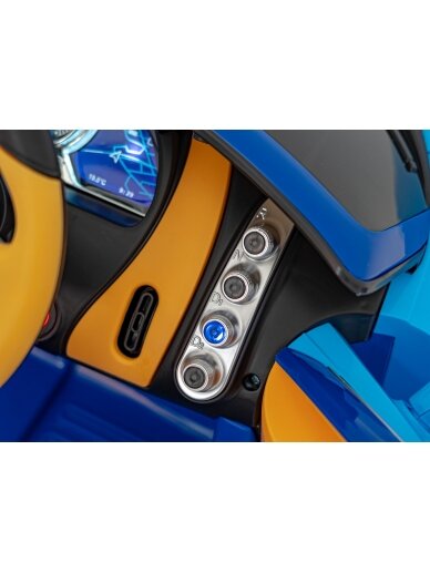 Bugatti Chiron Blue Elektromobilis vaikams 17 Bugatti Chiron Blue Elektromobilis vaikams 17
