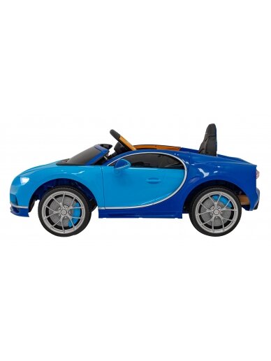 Bugatti Chiron Blue Elektromobilis vaikams 2 Bugatti Chiron Blue Elektromobilis vaikams 2