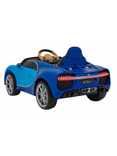 Bugatti Chiron Blue Elektromobilis vaikams 3 Bugatti Chiron Blue Elektromobilis vaikams 3