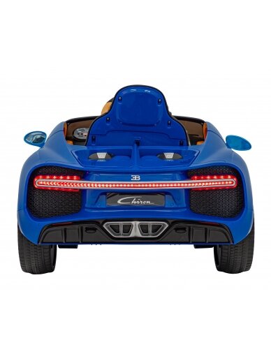 Bugatti Chiron Blue Elektromobilis vaikams 4 Bugatti Chiron Blue Elektromobilis vaikams 4