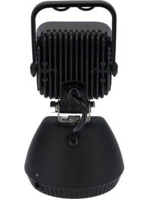 Darbinė LED lemputė, 15W, 900lm, 11-36V, juoda, 192.5x115x DC kištukas, 5 LED, Kramp 5