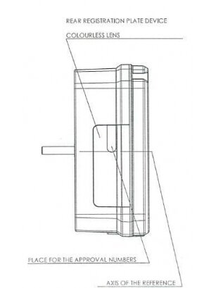 Daugiafunkcinis galinis RH žibintas Halogeninis, stačiakampis, 12/24V, 242x134x58mm, 5 kontaktų, Kramp 4