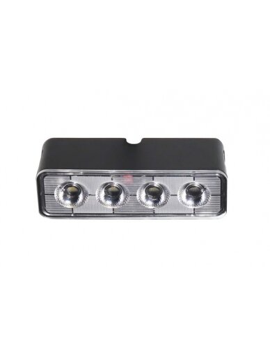 Darbinė LED lempa, 24W, 2800lm, stačiakampė, 9-36V, 130x42x42mm, prožektorius, Kramp 1 Darbinė LED lempa, 24W, 2800lm, stačiakampė, 9-36V, 130x42x42mm, prožektorius, Kramp 1