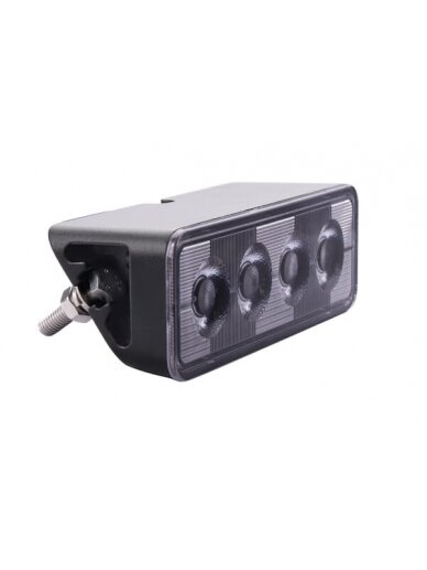 Darbinė LED lempa, 24W, 2800lm, stačiakampė, 9-36V, 130x42x42mm, prožektorius, Kramp Darbinė LED lempa, 24W, 2800lm, stačiakampė, 9-36V, 130x42x42mm, prožektorius, Kramp