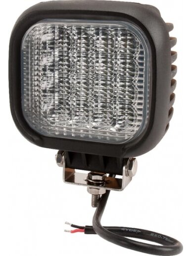 Darbinė LED lempa, 48W, 4000lm, kvadratinė, 10-30V, 146x81x123mm, prožektorius, Kramp Darbinė LED lempa, 48W, 4000lm, kvadratinė, 10-30V, 146x81x123mm, prožektorius, Kramp