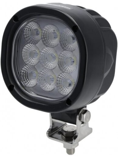 Darbinė LED lempa, 54W, 7200lm, kvadratinė, 10-30V, balta, prožektorius, 9 LED, "Kramp