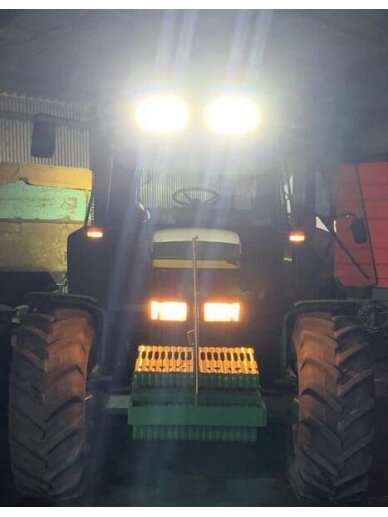 Darbinė LED lemputė, 20W, 1750lm, stačiakampė, "Kramp 3 Darbinė LED lemputė, 20W, 1750lm, stačiakampė, "Kramp 3