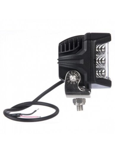 Darbinė LED lemputė, 22,5W, 2850lm, kvadratinė, 10/30V, 89x73x97mm, Kramp 2 Darbinė LED lemputė, 22,5W, 2850lm, kvadratinė, 10/30V, 89x73x97mm, Kramp 2