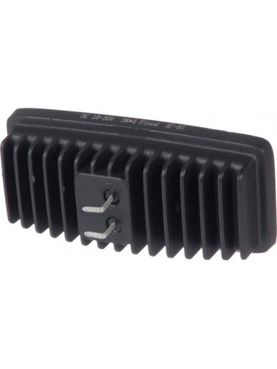 Darbinė LED lemputė, 3W, 1600lm, stačiakampė, 12/24V, skaidri, 50x130mm, 4 LED, Vapormatic 1