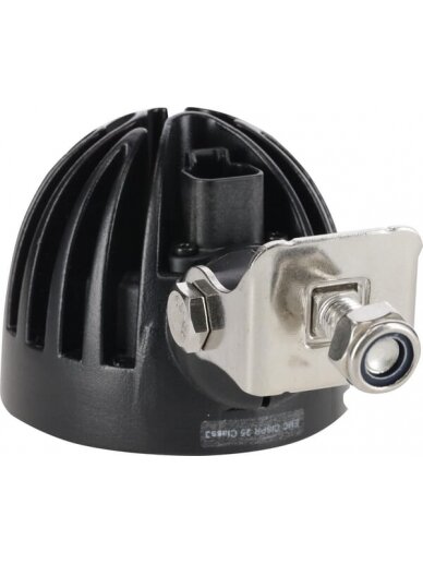 Darbinė LED lemputė, 40W, 4000lm, apvali, balta, 10/30 V, 84x126x71,8 mm, Deutsch kištukas, 4 LED, 360 laipsnių, Kramp 10 Darbinė LED lemputė, 40W, 4000lm, apvali, balta, 10/30 V, 84x126x71,8 mm, Deutsch kištukas, 4 LED, 360 laipsnių, Kramp 10