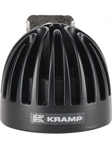 Darbinė LED lemputė, 40W, 4000lm, apvali, balta, 10/30 V, 84x126x71,8 mm, Deutsch kištukas, 4 LED, 360 laipsnių, Kramp 8 Darbinė LED lemputė, 40W, 4000lm, apvali, balta, 10/30 V, 84x126x71,8 mm, Deutsch kištukas, 4 LED, 360 laipsnių, Kramp 8