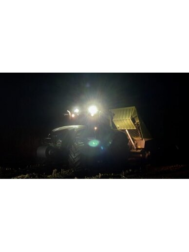 Darbinė LED lemputė, 42W, 4200lm, apvali, "Kramp 11 Darbinė LED lemputė, 42W, 4200lm, apvali, "Kramp 11