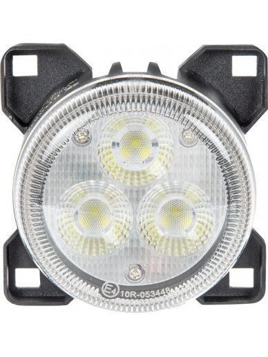 Darbinė LED lemputė, 42W, 4200lm, apvali, "Kramp 9 Darbinė LED lemputė, 42W, 4200lm, apvali, "Kramp 9
