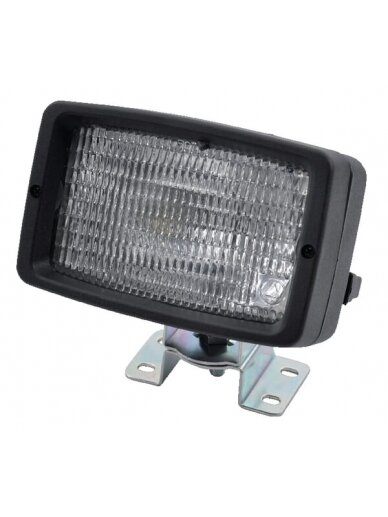 Darbinis halogeninis šviestuvas, 55 W, stačiakampis, 12 V, skaidrus, tvirtinamas varžtais, 145 mm Darbinis halogeninis šviestuvas, 55 W, stačiakampis, 12 V, skaidrus, tvirtinamas varžtais, 145 mm