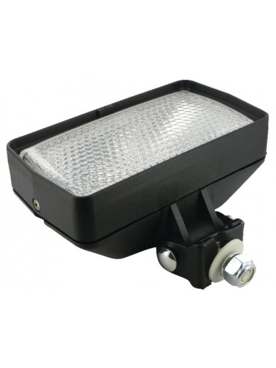 Darbinis halogeninis šviestuvas, 55W, stačiakampis, 12 V, skaidrus, Cobo 1