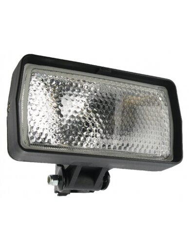 Darbinis halogeninis šviestuvas, 55W, stačiakampis, 12 V, skaidrus, Cobo