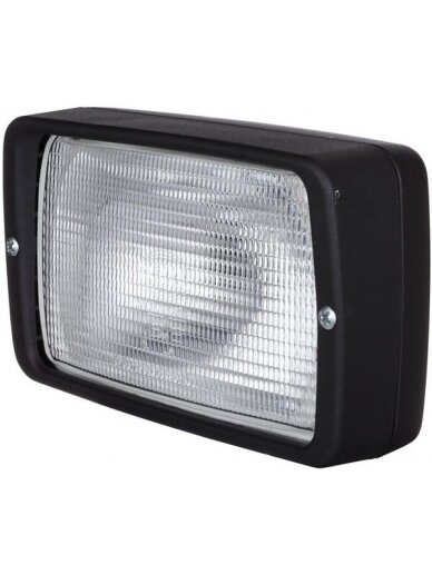 Darbinis halogeninis žibintas, 55/70W, stačiakampis, 12/24V, baltas, 154x84x104mm, Hella Darbinis halogeninis žibintas, 55/70W, stačiakampis, 12/24V, baltas, 154x84x104mm, Hella