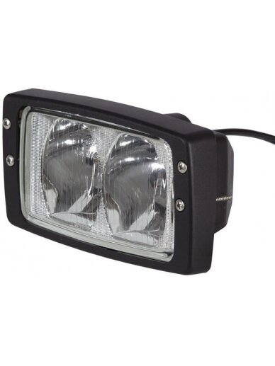 Darbinis halogeninis žibintas, 55/70W, stačiakampis, 12/24V, skaidrus, 182x102mm AMP kištukas, Hella Darbinis halogeninis žibintas, 55/70W, stačiakampis, 12/24V, skaidrus, 182x102mm AMP kištukas, Hella