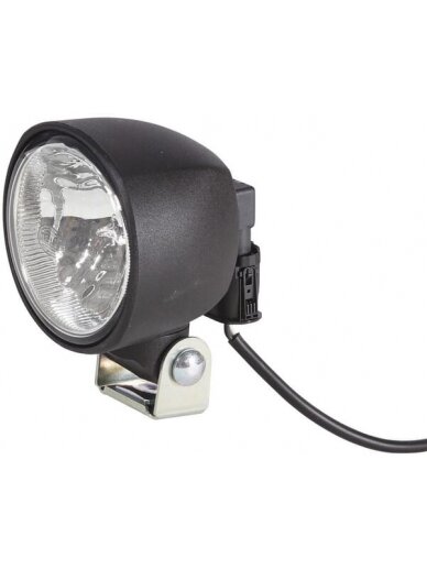 Darbinis halogeninis žibintas, 65 W, apvalus, 12 V, skaidrus, tvirtinamas varžtais, 83x47,5x111 mm, "Hella Darbinis halogeninis žibintas, 65 W, apvalus, 12 V, skaidrus, tvirtinamas varžtais, 83x47,5x111 mm, "Hella