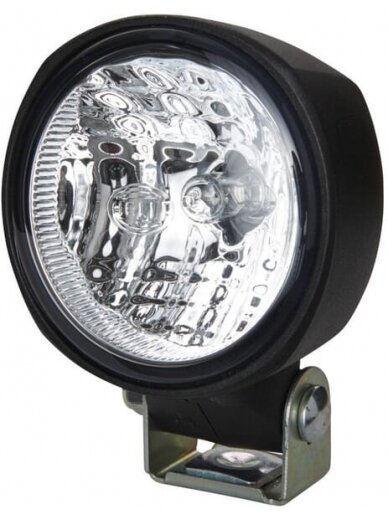 Darbinis halogeninis žibintas, 65 W, apvalus, 12 V, skaidrus, tvirtinamas varžtais, 83x47,5x111 mm, "Hella Darbinis halogeninis žibintas, 65 W, apvalus, 12 V, skaidrus, tvirtinamas varžtais, 83x47,5x111 mm, "Hella