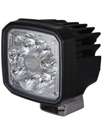 Darbinis LED žibintas, 2000lm, kvadratinis, 12/24V, skaidrus, 100x85mm Deutsch kištukas, 9 LED, Hella Darbinis LED žibintas, 2000lm, kvadratinis, 12/24V, skaidrus, 100x85mm Deutsch kištukas, 9 LED, Hella