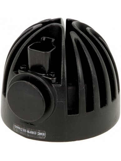 Darbinis LED žibintas, 40W, 4000lm, apvali, balta, 10/30V, AMP kištukas, 4 šviesos diodai, 360 laipsnių, "Kramp 5 Darbinis LED žibintas, 40W, 4000lm, apvali, balta, 10/30V, AMP kištukas, 4 šviesos diodai, 360 laipsnių, "Kramp 5
