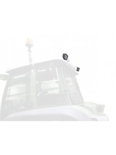 Darbinis LED žibintas, 40W, 4000lm, stačiakampis, baltas, 152x75x108mm, Deutsch kištukas, platus šviesos srautas, 8 šviesos diodai, Kramp 7 Darbinis LED žibintas, 40W, 4000lm, stačiakampis, baltas, 152x75x108mm, Deutsch kištukas, platus šviesos srautas, 8 šviesos diodai, Kramp 7