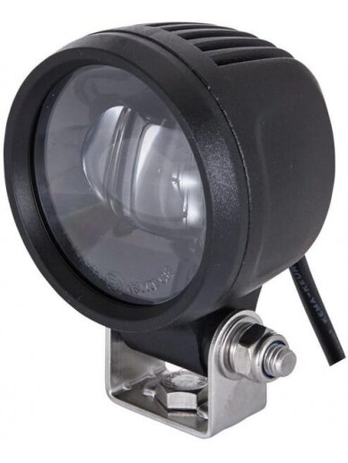 Darbinis LED žibintas, 7W, apvalus, 12V, mėlynas, tvirtinamas varžtais, 70x99mm, Hella Darbinis LED žibintas, 7W, apvalus, 12V, mėlynas, tvirtinamas varžtais, 70x99mm, Hella