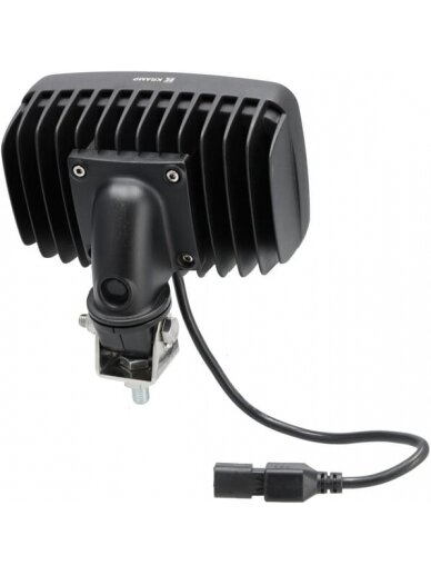 Darbinis LED žibintas, 90W, 6000lm, stačiakampis, 10-30V, baltas, potvynio, Deutsch kištukas, 30 LED, Kramp 1