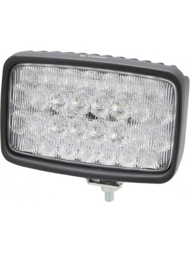 Darbinis LED žibintas, 90W, 6000lm, stačiakampis, 10-30V, baltas, potvynio, Deutsch kištukas, 30 LED, Kramp Darbinis LED žibintas, 90W, 6000lm, stačiakampis, 10-30V, baltas, potvynio, Deutsch kištukas, 30 LED, Kramp