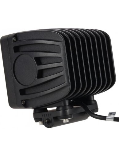 Darbinis LED žibintas, 90W, 8100lm, kvadratinis, 10/30V, 150x124x135mm, prožektorius, 9 LED, Kramp 8 Darbinis LED žibintas, 90W, 8100lm, kvadratinis, 10/30V, 150x124x135mm, prožektorius, 9 LED, Kramp 8