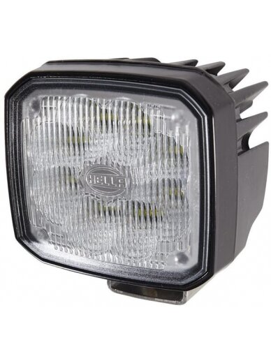 Darbinis LED žibintas, kvadratinis, 12/24 V, skaidrus/baltas, "Hella Darbinis LED žibintas, kvadratinis, 12/24 V, skaidrus/baltas, "Hella