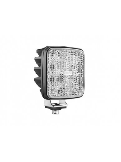 Darbinis LED žibintas su jungikliu, R23, 22W, 1600lm, kvadratinis, 12-24V, 129x105x50mm, plataus spindulio, tvirtinamas varžtais, Wesem