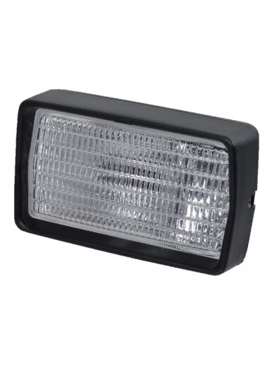 Darbinis šviestuvas LH halogeninis, 55/70W, stačiakampis, 12/24V, skaidrus, Cobo Darbinis šviestuvas LH halogeninis, 55/70W, stačiakampis, 12/24V, skaidrus, Cobo