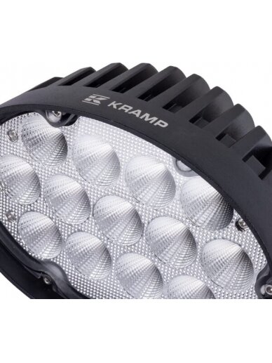 Darbo šviesa LED, 65W, 5200lm, ovali, Kramp 1 Darbo šviesa LED, 65W, 5200lm, ovali, Kramp 1