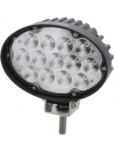 Darbo šviesa LED, 65W, 5880lm, ovali, 10/30V, 166x148x95mm, Deutsch kištukas, taškinis, 13 LED Darbo šviesa LED, 65W, 5880lm, ovali, 10/30V, 166x148x95mm, Deutsch kištukas, taškinis, 13 LED