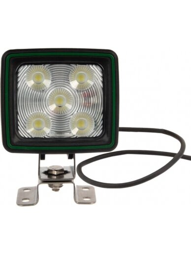 Darbo šviesos diodas LED, 60W, 5600lm, kvadratinis, baltas, 111x82,5x99mm, 3m laidas, platus šviesos srautas, 20 šviesos diodų, Kramp Darbo šviesos diodas LED, 60W, 5600lm, kvadratinis, baltas, 111x82,5x99mm, 3m laidas, platus šviesos srautas, 20 šviesos diodų, Kramp