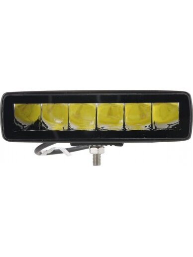 Darbo žibintas netiesioginė LED, 30W, 2880lm, stačiakampė, 12/24V, balta, 157x49,7x60mm Deutsch kištukas, taškinė žibintas, 6LED's 9 Darbo žibintas netiesioginė LED, 30W, 2880lm, stačiakampė, 12/24V, balta, 157x49,7x60mm Deutsch kištukas, taškinė žibintas, 6LED's 9