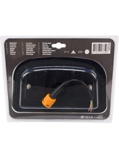 Daugiafunkcinė lemputė LH LED, stačiakampio formos, 12V, 244x149x48mm, 7 kontaktų bajonetas, gopart 1