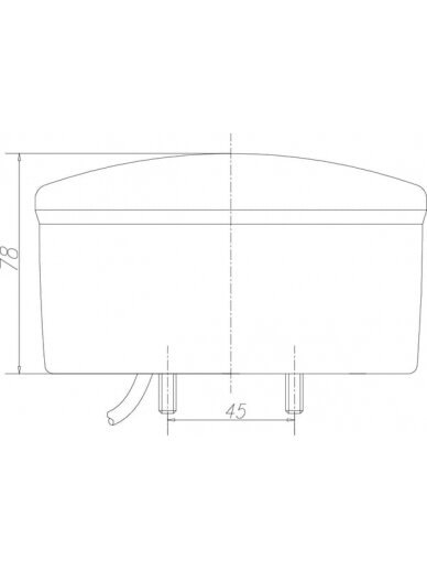 Daugiafunkcinis galinis LED žibintas, apvalus, 12 V, Ø 142 mm, Kramp 5 Daugiafunkcinis galinis LED žibintas, apvalus, 12 V, Ø 142 mm, Kramp 5