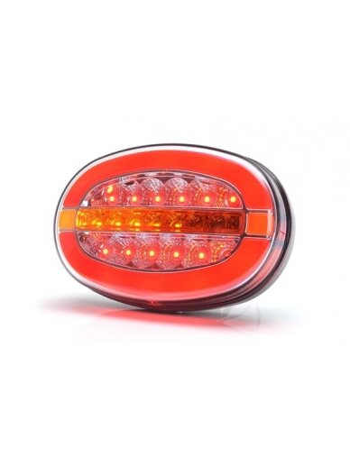 Daugiafunkcinis galinis LED žibintas, stačiakampis, 12-24 V, 136,4x91x40 mm, Kramp 6 Daugiafunkcinis galinis LED žibintas, stačiakampis, 12-24 V, 136,4x91x40 mm, Kramp 6