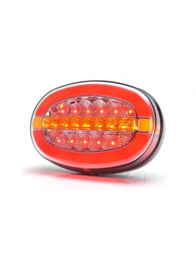 Daugiafunkcinis galinis LED žibintas, stačiakampis, 12-24 V, 136,4x91x40 mm, Kramp 6 Daugiafunkcinis galinis LED žibintas, stačiakampis, 12-24 V, 136,4x91x40 mm, Kramp 6