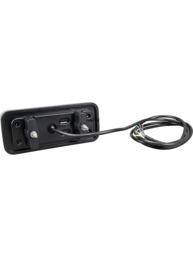 Daugiafunkcinis galinis LED žibintas, stačiakampis, 12-24 V, 200,5x85x40 mm, Kramp 2 Daugiafunkcinis galinis LED žibintas, stačiakampis, 12-24 V, 200,5x85x40 mm, Kramp 2