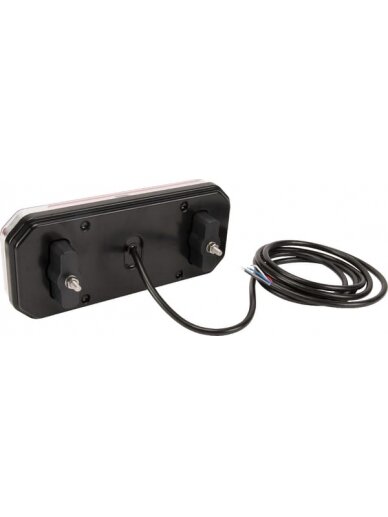 Daugiafunkcinis galinis LED žibintas, stačiakampis, 12-24 V, 236x104x61,5 mm, Kramp 2 Daugiafunkcinis galinis LED žibintas, stačiakampis, 12-24 V, 236x104x61,5 mm, Kramp 2