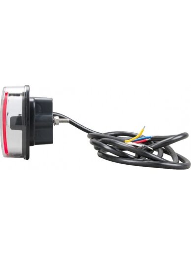 Daugiafunkcinis galinis LH žibintas LED, stačiakampis, 12-24V, 200.5x85x40mm, Kramp 1 Daugiafunkcinis galinis LH žibintas LED, stačiakampis, 12-24V, 200.5x85x40mm, Kramp 1
