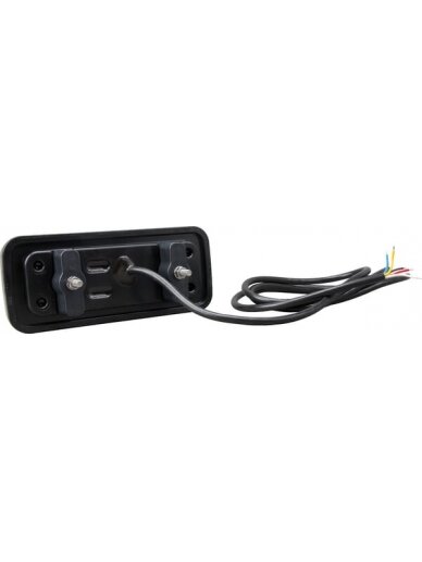 Daugiafunkcinis galinis LH žibintas LED, stačiakampis, 12-24V, 200.5x85x40mm, Kramp 3