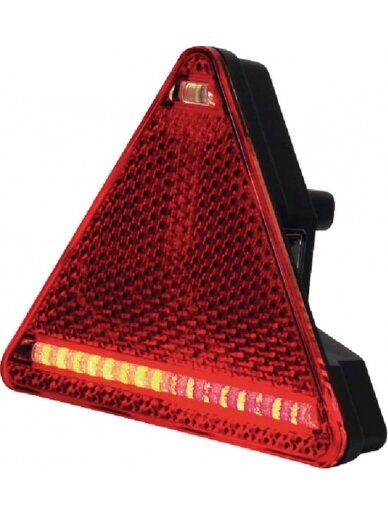 Daugiafunkcinis galinis LH žibintas LED, trikampis, 12-24 V, 163x144x38,8 mm, Kramp 2 Daugiafunkcinis galinis LH žibintas LED, trikampis, 12-24 V, 163x144x38,8 mm, Kramp 2