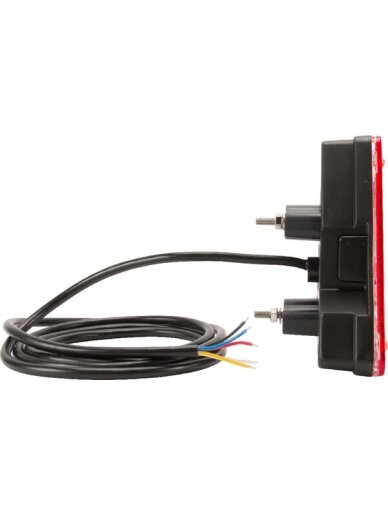 Daugiafunkcinis galinis LH žibintas LED, trikampis, 12-24 V, 163x144x38,8 mm, Kramp 3 Daugiafunkcinis galinis LH žibintas LED, trikampis, 12-24 V, 163x144x38,8 mm, Kramp 3