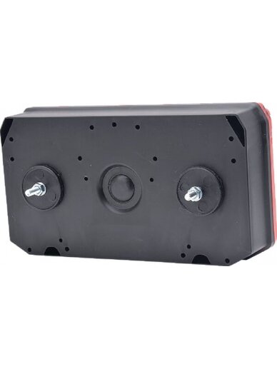 Daugiafunkcinis galinis LH žibintas stačiakampis, 12/24V, 242x134x58mm, gopart 4