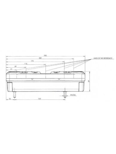 Daugiafunkcinis galinis RH žibintas LED, stačiakampis, 12-24V, 232x142x59mm, 5 kontaktų, Kramp 6 Daugiafunkcinis galinis RH žibintas LED, stačiakampis, 12-24V, 232x142x59mm, 5 kontaktų, Kramp 6